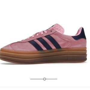 Adidas Gazelle Bold Pink Glow.  NWT.